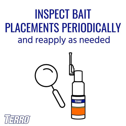 TERRO® Roach Bait Powder Plus Applicator