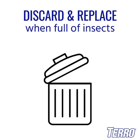 TERRO® Fly Magnet® Fly Paper Trap - 8 Pack